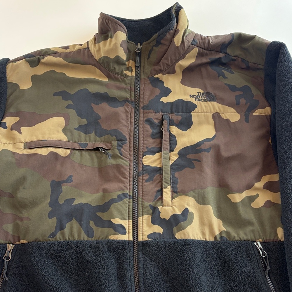 The North Face Denali Polartec Jacket - Camo / Black - Picture 3 of 8